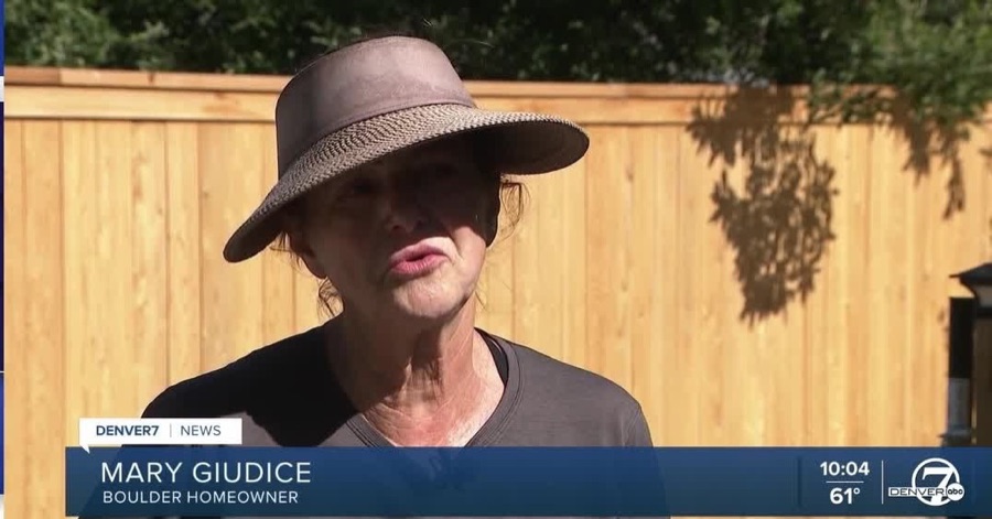 Denver7 news interview with a Boulder homeowner about a street-repair bill